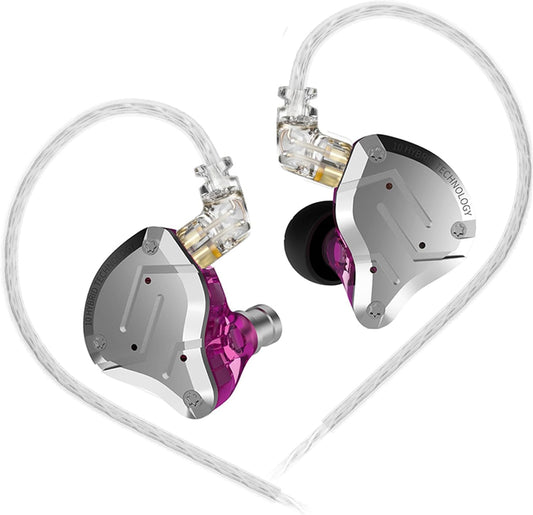 YINYOO Purple Hi-Fi IEM with Noise Cancelling