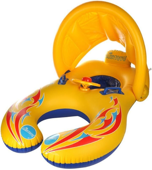 Mommy & Baby Inflatable Swim Ring Set