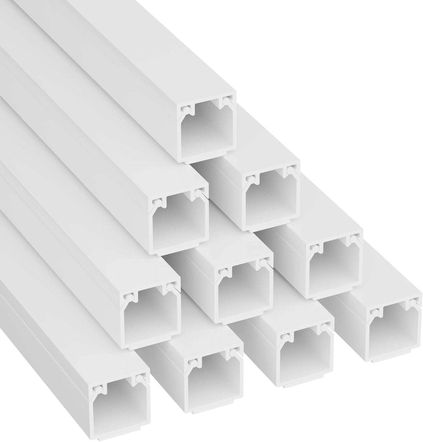 D-Line 32.8ft Cable Raceway for Hiding Surface Cords Easily