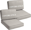 Patio Cushion Covers Replacement Set for Outdoor Furniture
