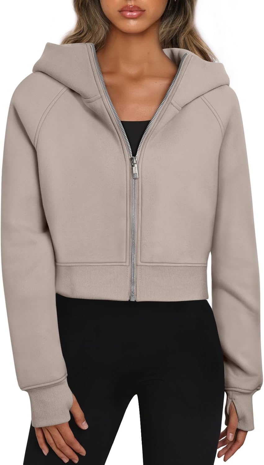 Trendy Queen Womens Zip Up Hoodies for Cozy Fall Outfits