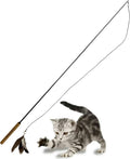 Forever Stick Unbreakable Cat Teaser Wand - Extra Long Durable Toy