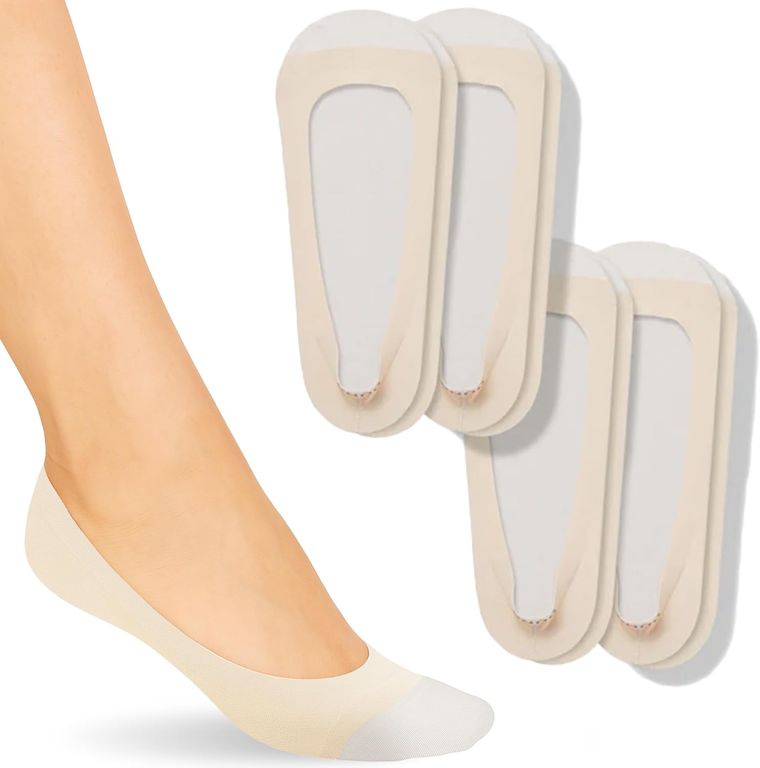 ONDO Low-Cut No Show Socks - Invisible Comfort for All