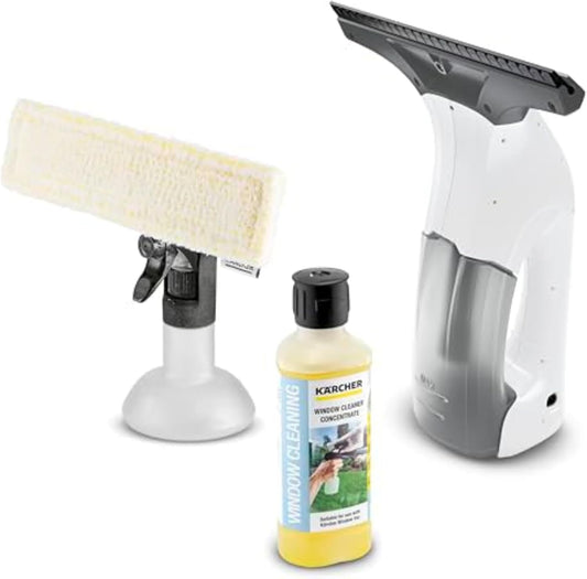 Krcher 10 Electric Window Vacuum Squeegee - Sparkling Glass Every Time!