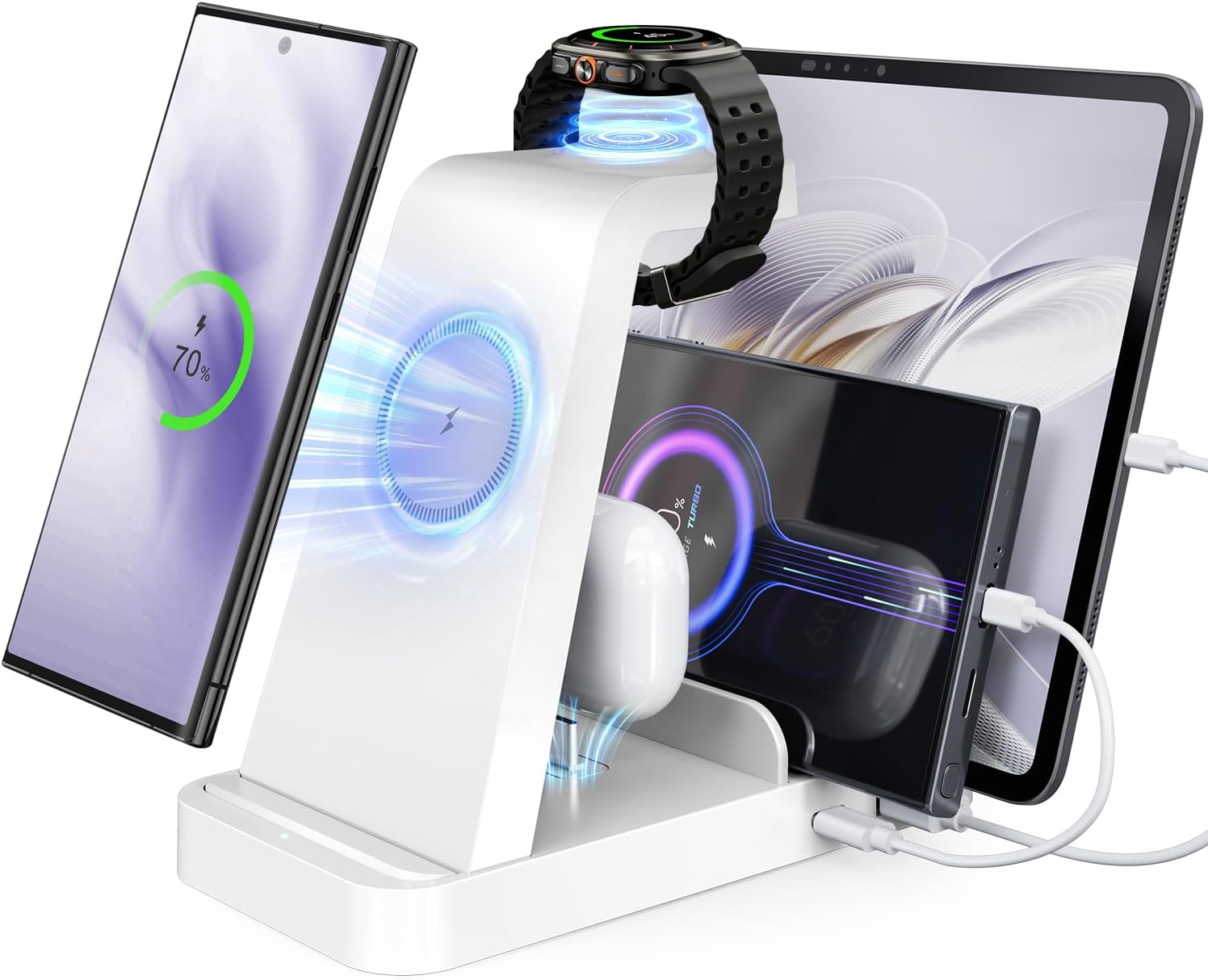 Fast Wireless Charger Dock for Samsung WHJ