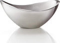 Nambe Butterfly Bowl 11-in Sculptural Metal Alloy Serving Bowl