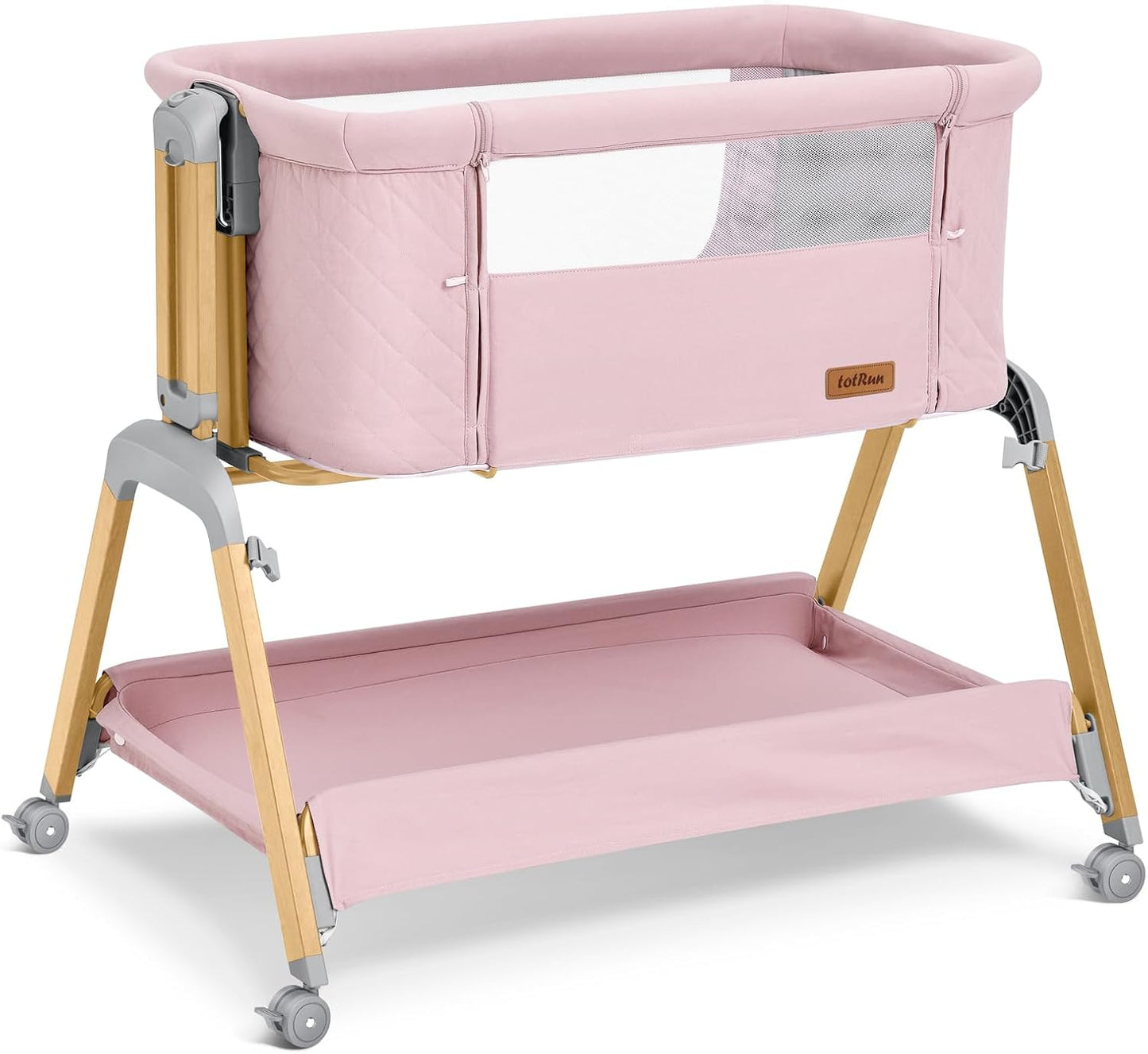 Bassinet Bedside Sleeper with Adjustable Height for Newborns