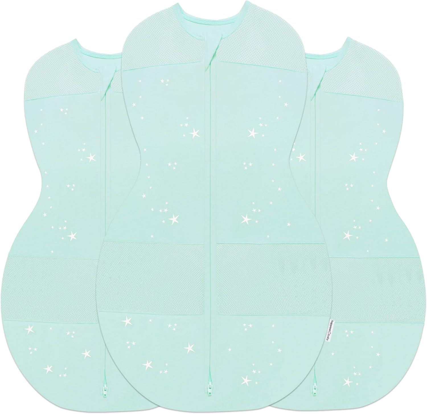 Happiest Baby Sleepea Swaddle - Organic Cotton 3-Pack Bundle
