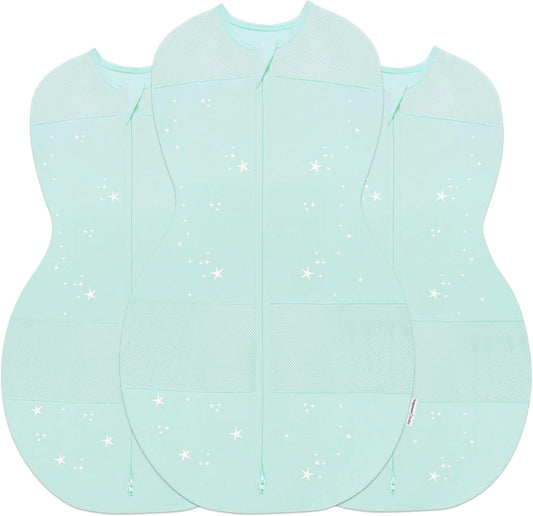 Happiest Baby Sleepea Swaddle - Organic Cotton 3-Pack Bundle