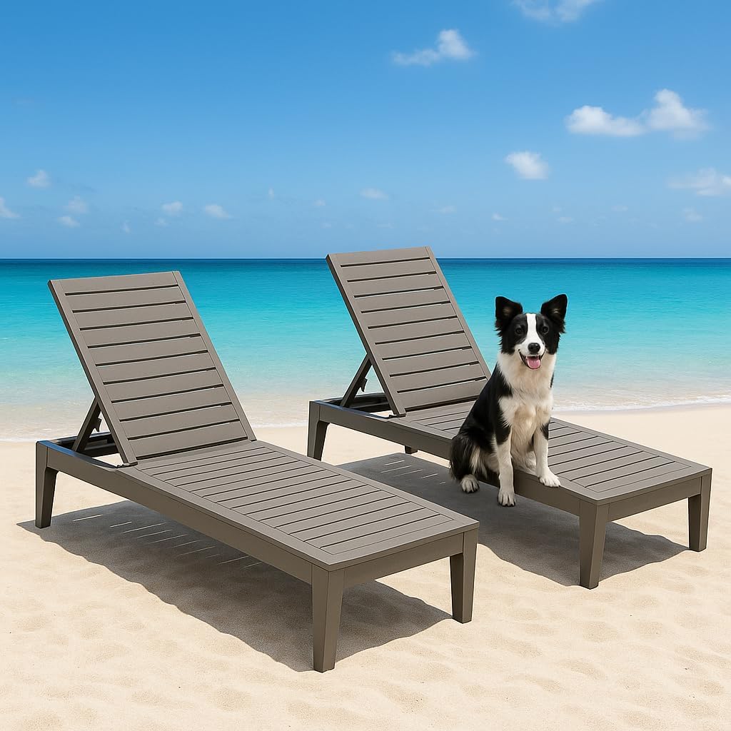 Outdoor Chaise Lounge Set of 2 for Ultimate Comfort and Style