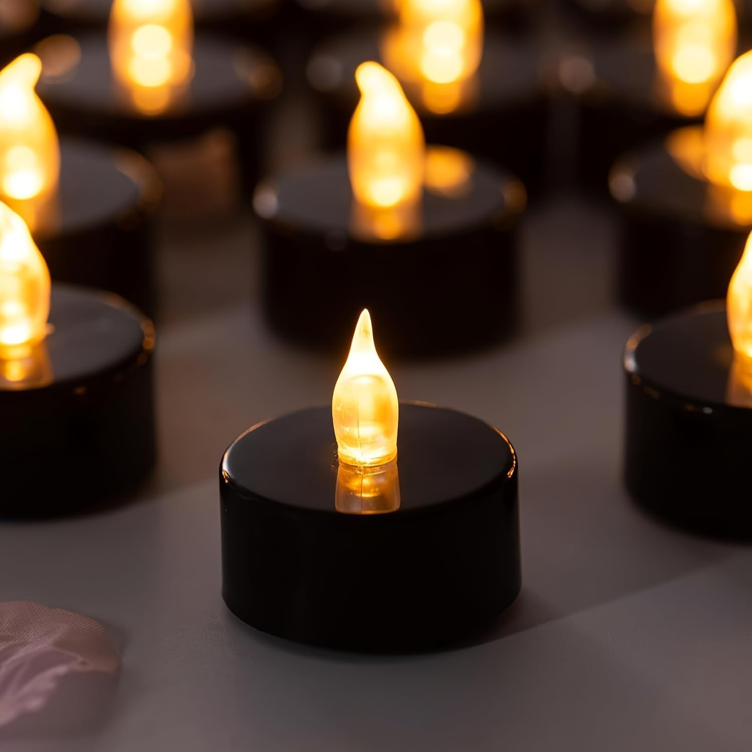 Battery Operated Tea Lights for Safe and Elegant Home Decor