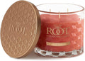 Root Candles Honeycomb Beeswax Blend 3-Wick Jar Candle - Coastal