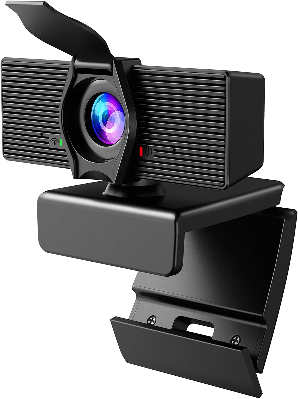 1080P HD Webcam with Microphone & Privacy Cover for Streaming