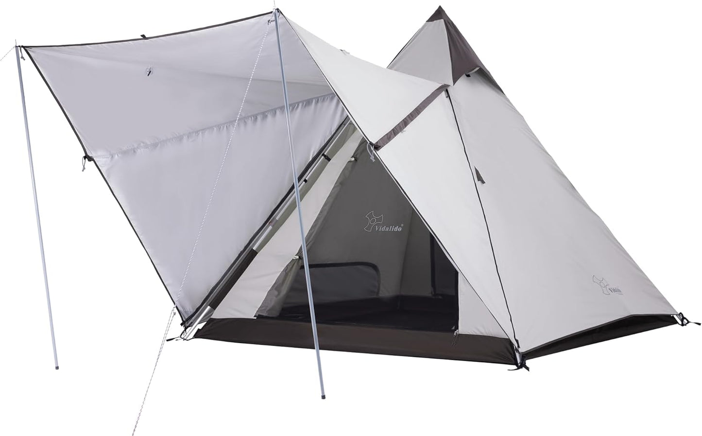 Vidalido Tall Teepee Tent: Waterproof & Spacious