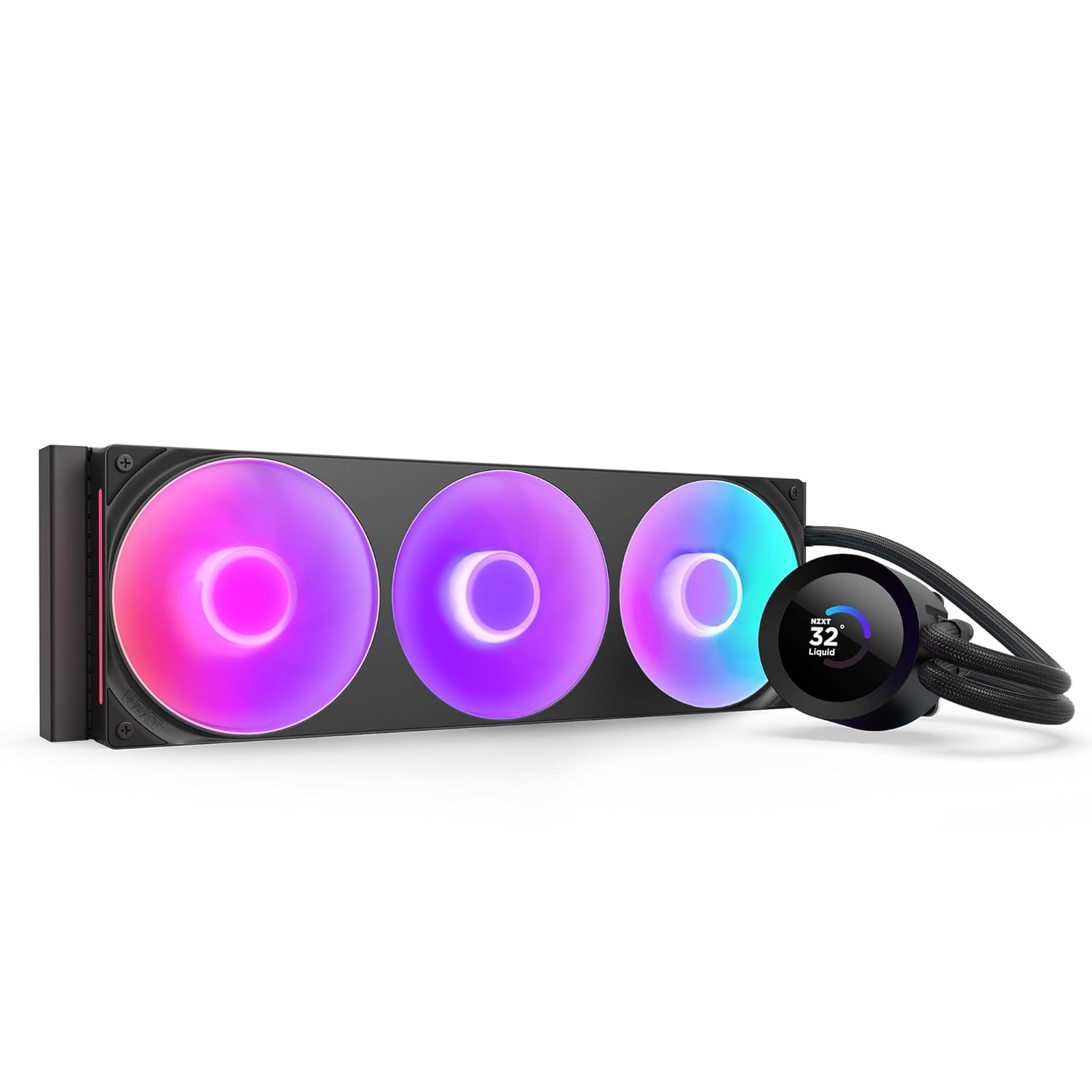 NZXT Kraken Plus 360 RGB AIO CPU Liquid Cooler for High Performance