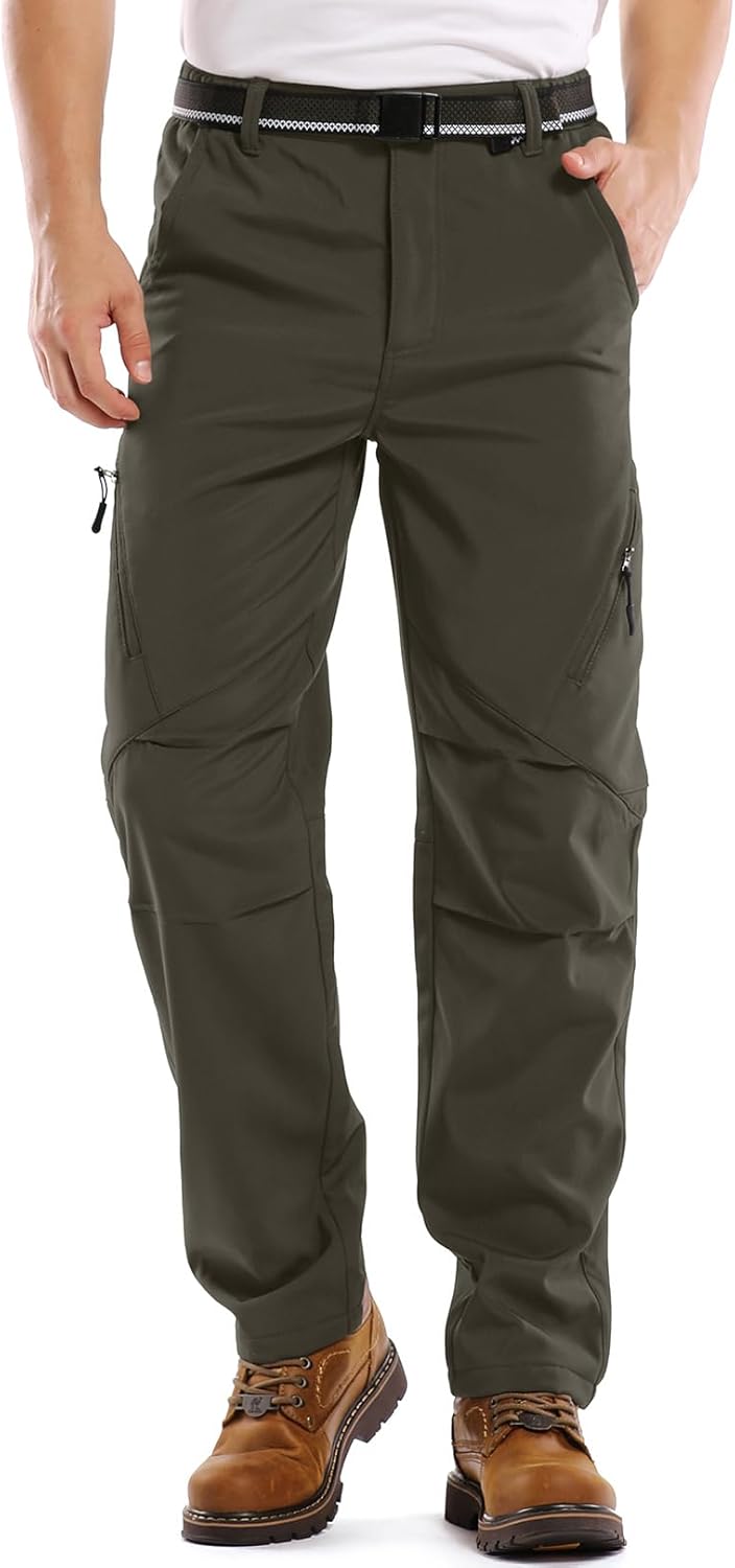 Jessie Kidden Mens Waterproof Hiking Pants for Winter Adventures