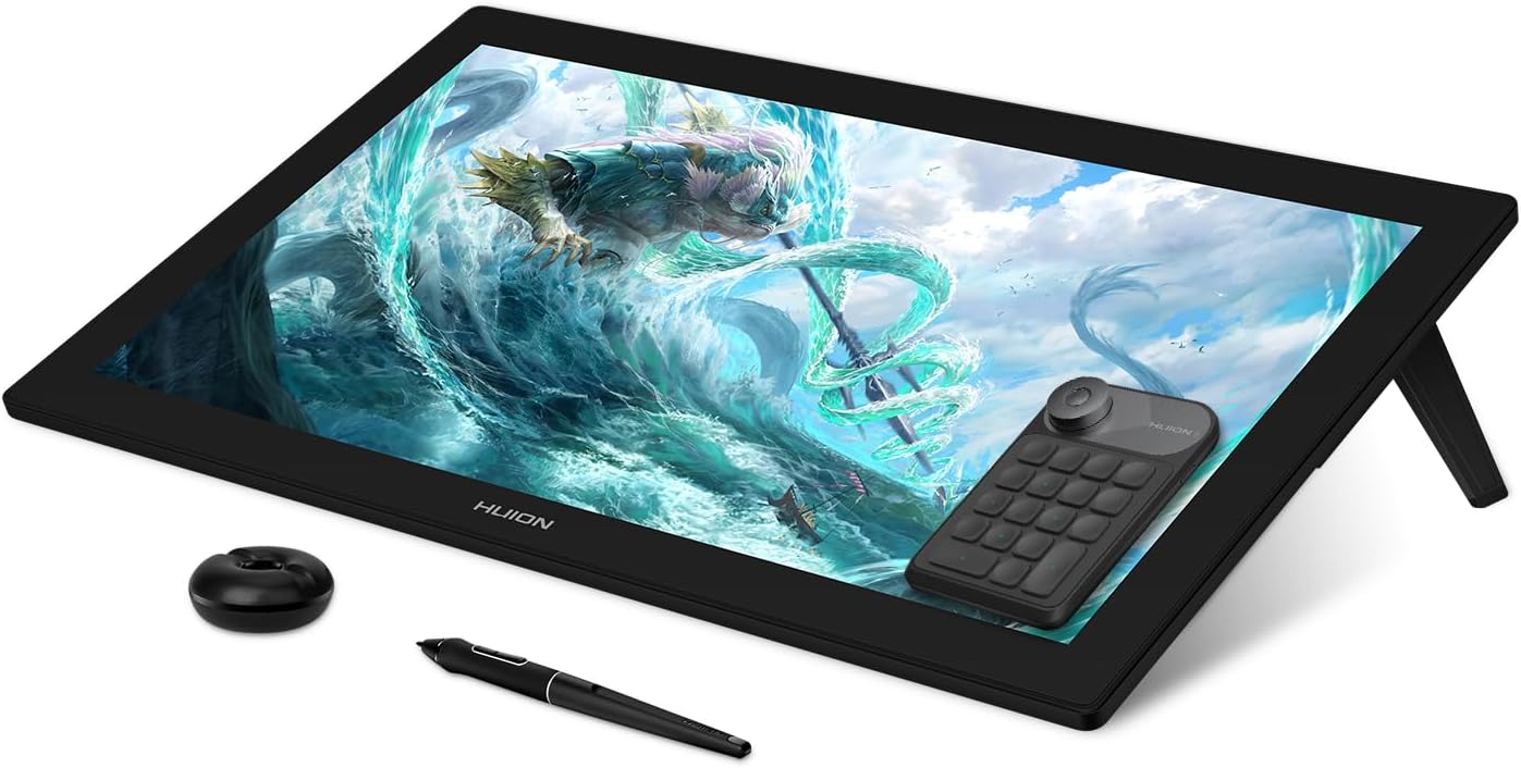 HUION Kamvas Pro 24 4K UHD Graphics Drawing Tablet Review