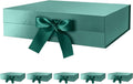 Green Magnetic Gift Box 13x9.7x3.4 in - Glossy Green