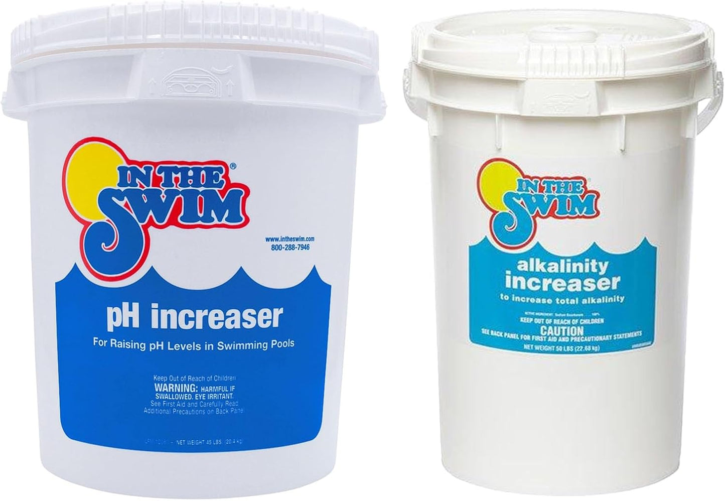 pH Increaser and Alkalinity Increaser Bundle for Pools