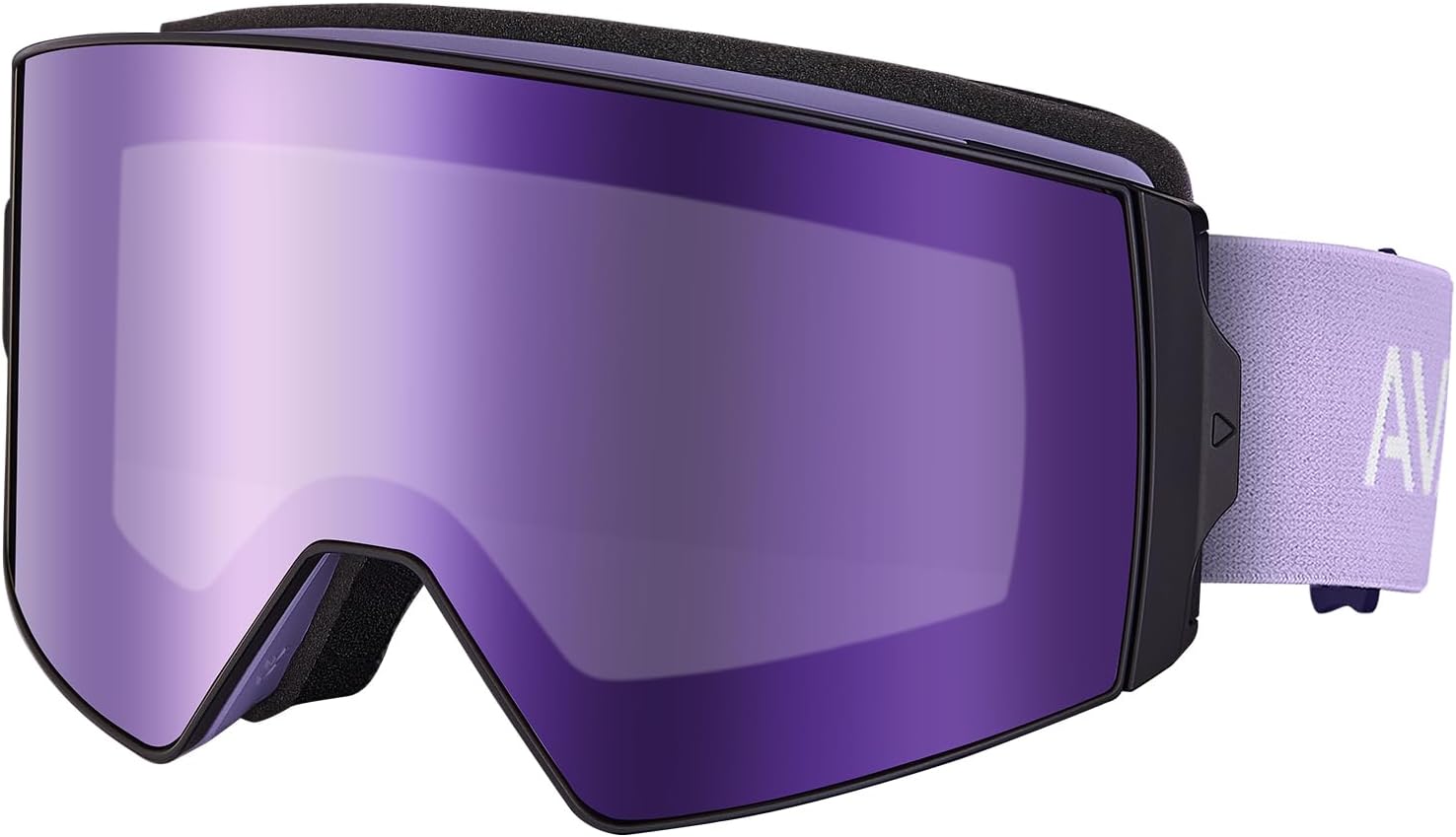 AVAWAY Oversized Ski Goggles - Lock-In UV Protection
