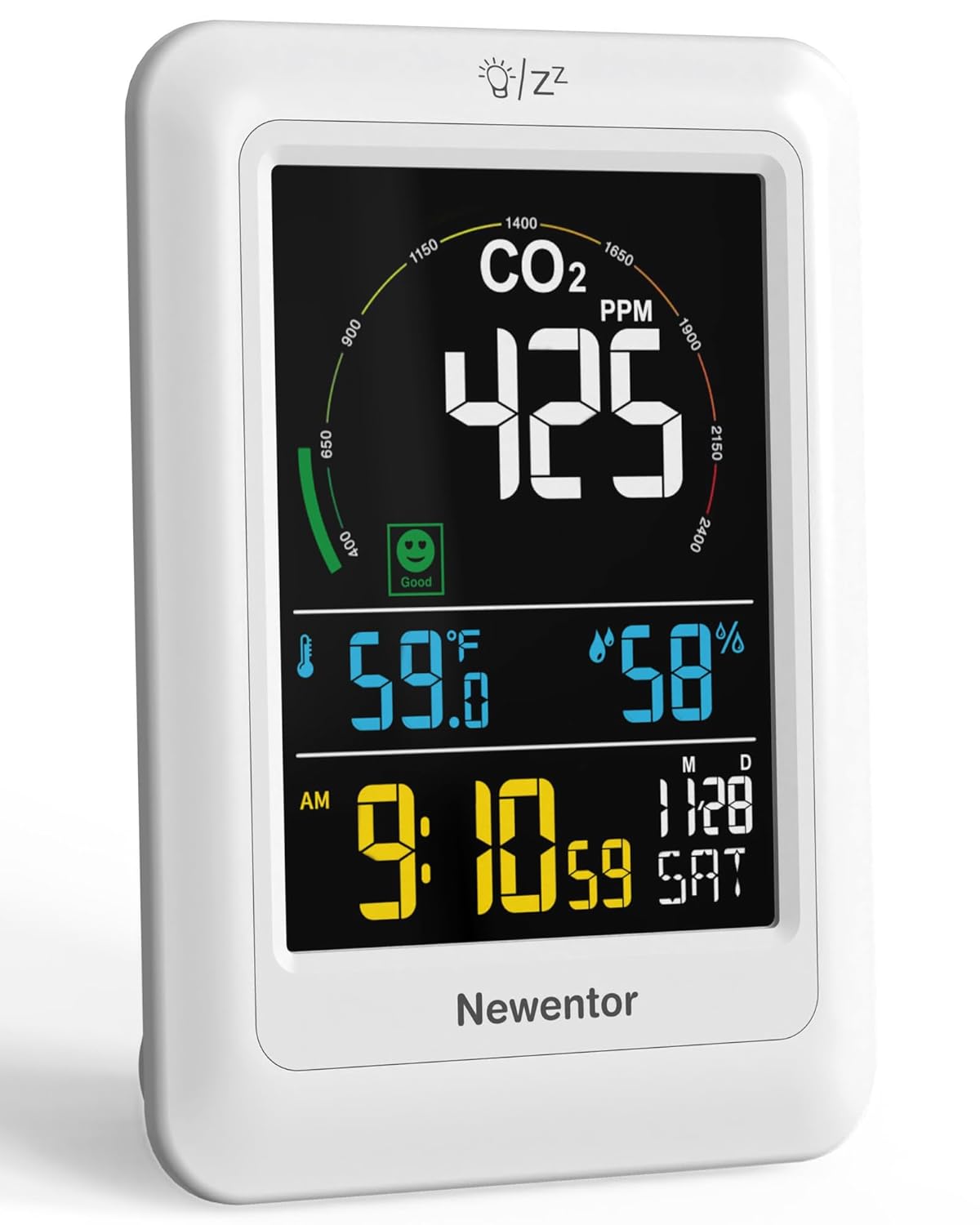 Newentor CO2 Monitor for Indoor Air Quality and Safety