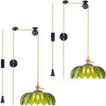 Vintage Green Plug in Pendant Light Fixtures for Any Room