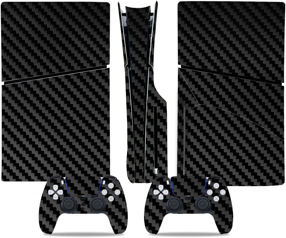Enhance Your PS5 Slim with Carbon Fiber Skin