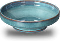 Ceramic Fruit Bowl for Kitchen Counter - Decorative Pedestal Bowl