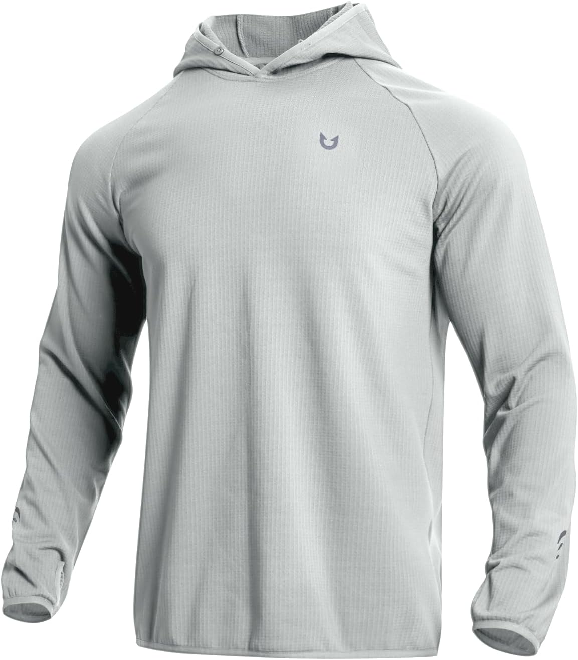 NORTHYARD Men's Running Hoodie: Lightweight Fleece Pullover