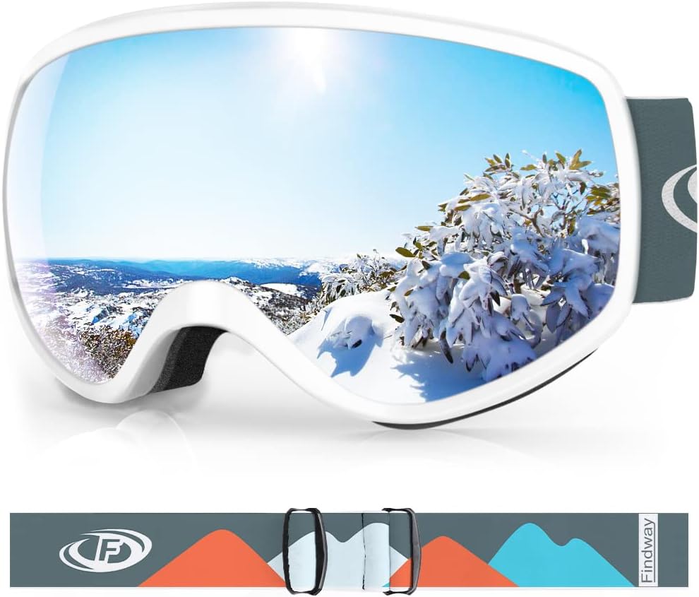 Clear Vision for Little Snow Explorers - findway Kids Ski Goggles