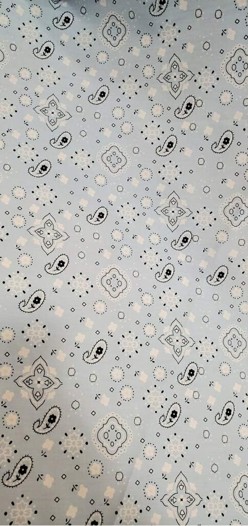 Sedona Designz Bandana Print Poly Cotton Fabric for Crafts