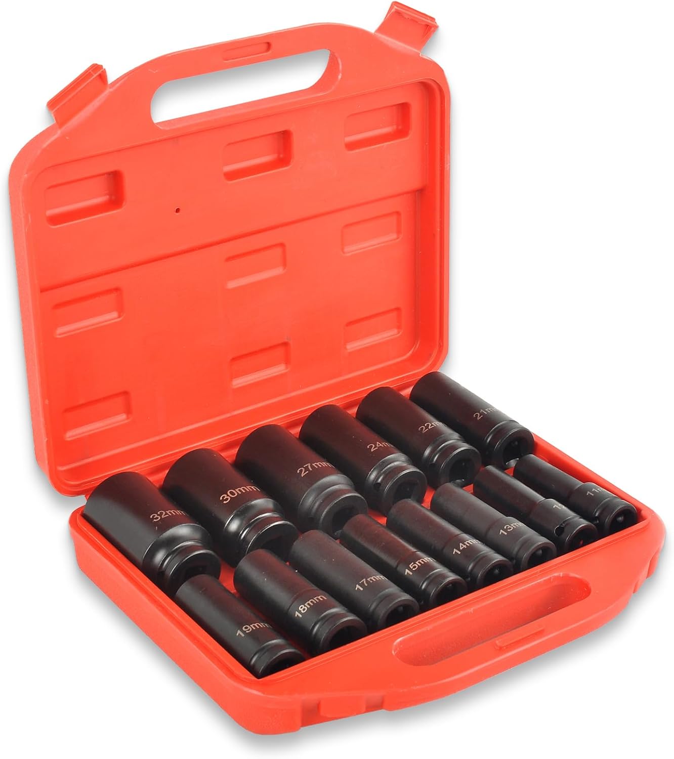 1/2 Drive Deep Impact Socket Set for Heavy Duty Use