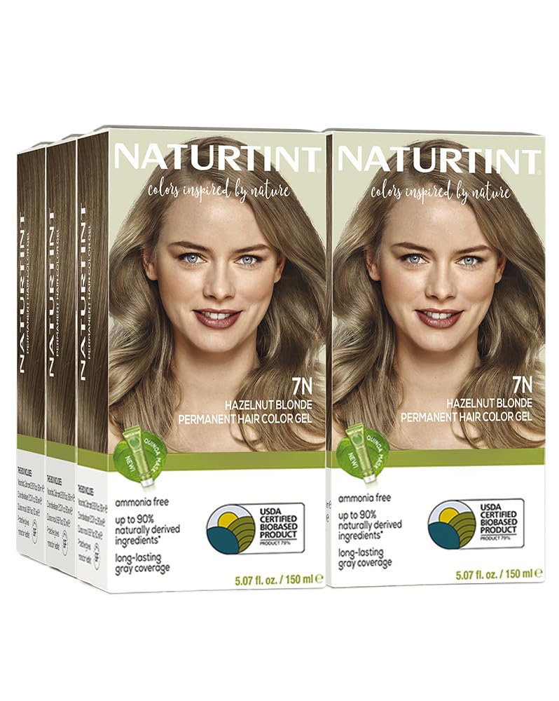 Naturtint 7N Hazelnut Blonde Permanent Hair Color for Radiance