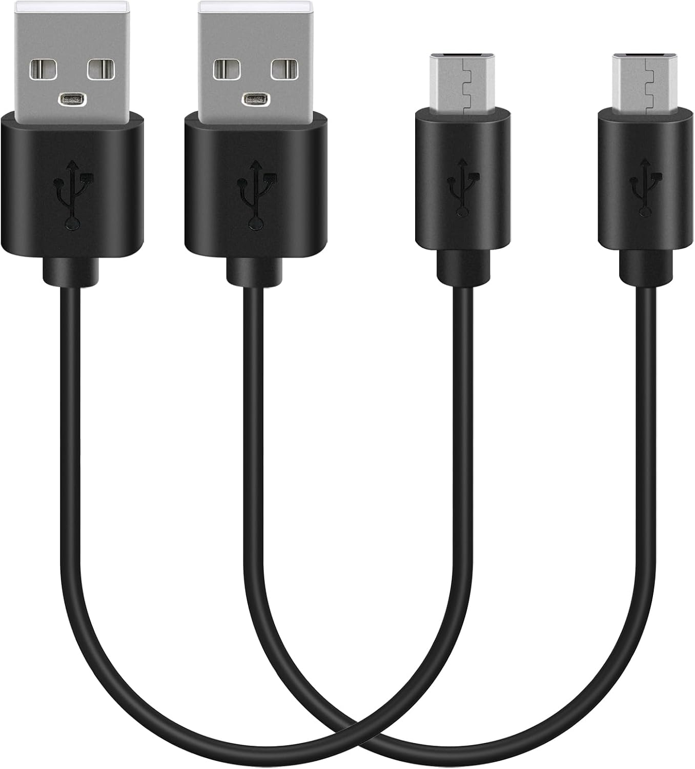 Short 1ft USB Charger for Bose Headphones - 2 Pack