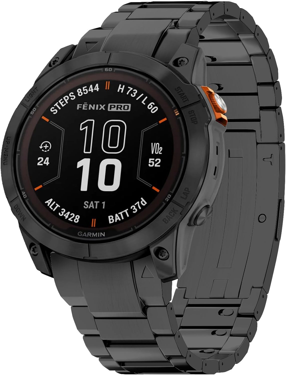 LDFAS Fenix 8/7X/6X Band - 26mm Titanium Metal Quick Fit Strap