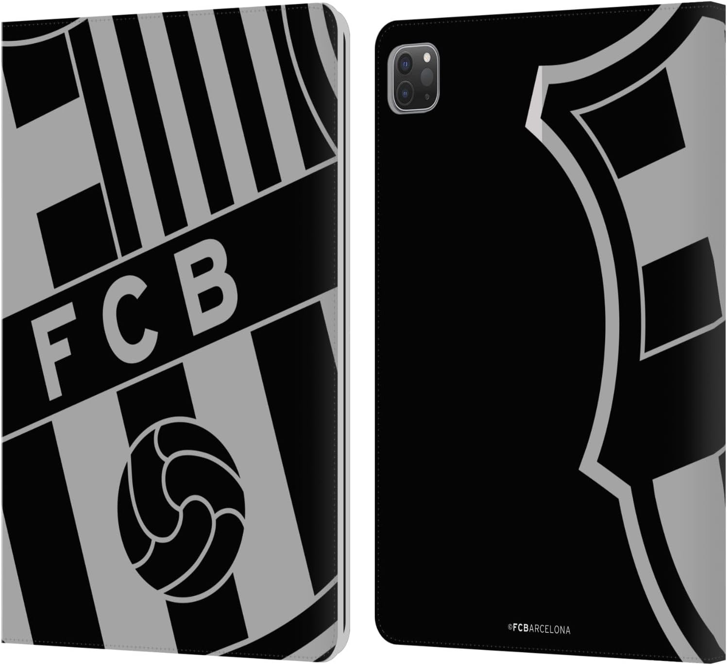 FC Barcelona Oversized Crest Leather Wallet Case for iPad Pro 11