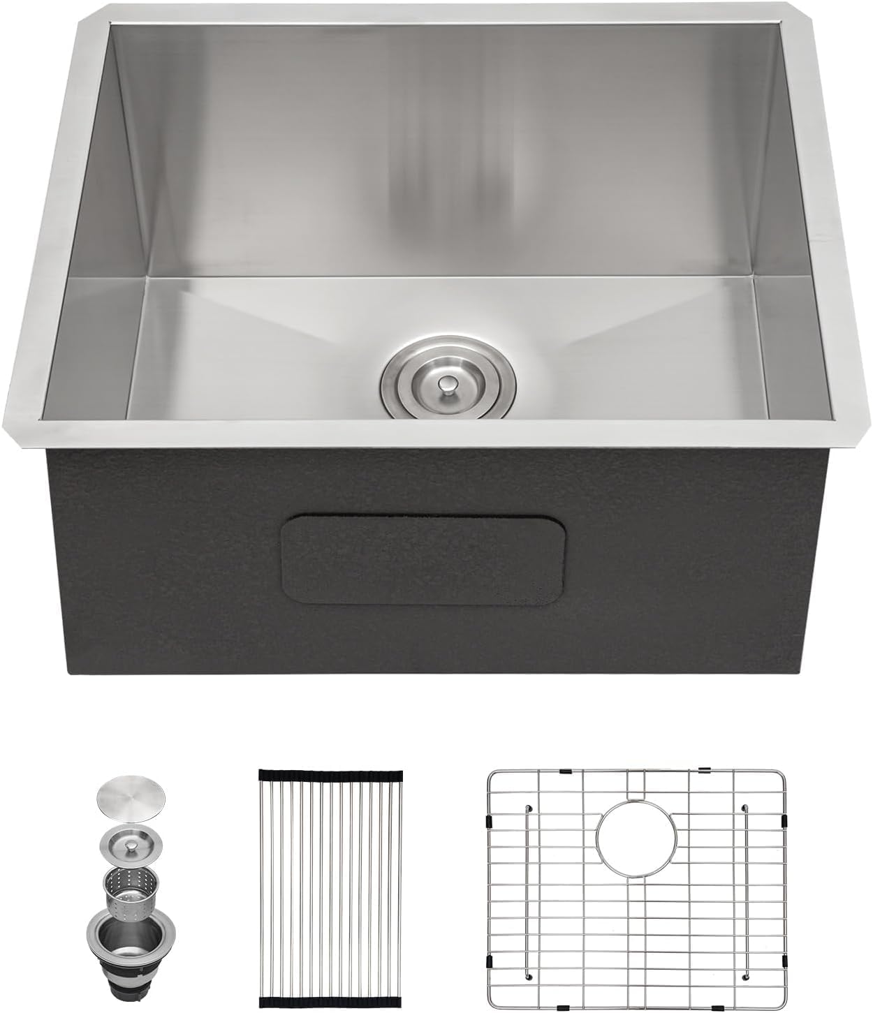 Extra-Deep 23 in Undermount Laundry Sink for Utility Rooms
