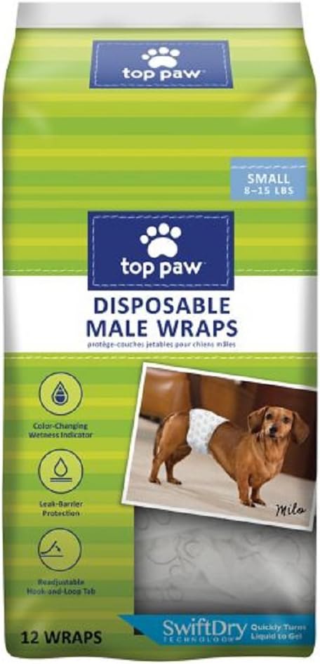 Stay Mess-Free with TOP PAW Dog Wraps