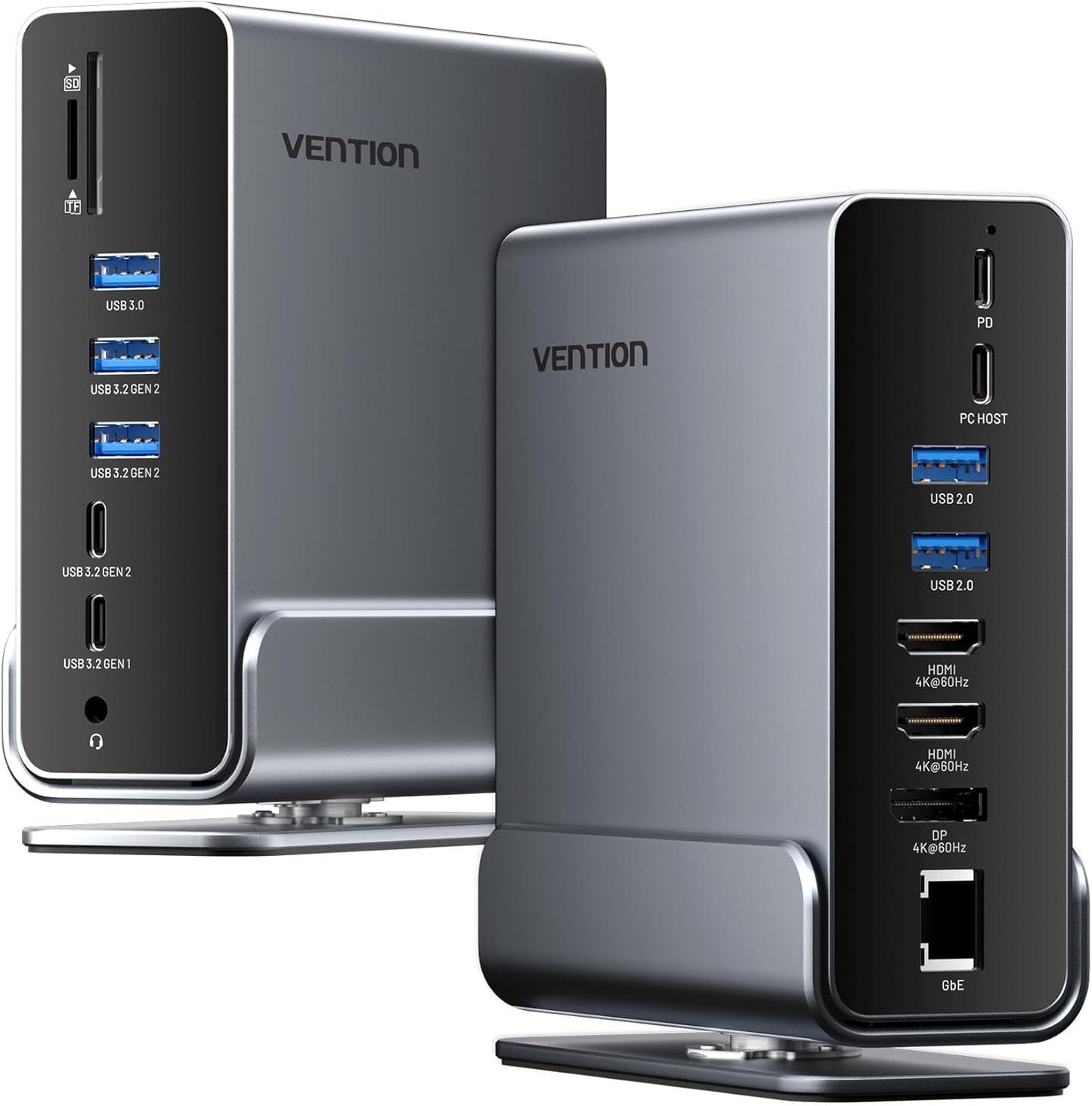 VENTION 15-in-1 Laptop Docking Station with Dual Monitor Support