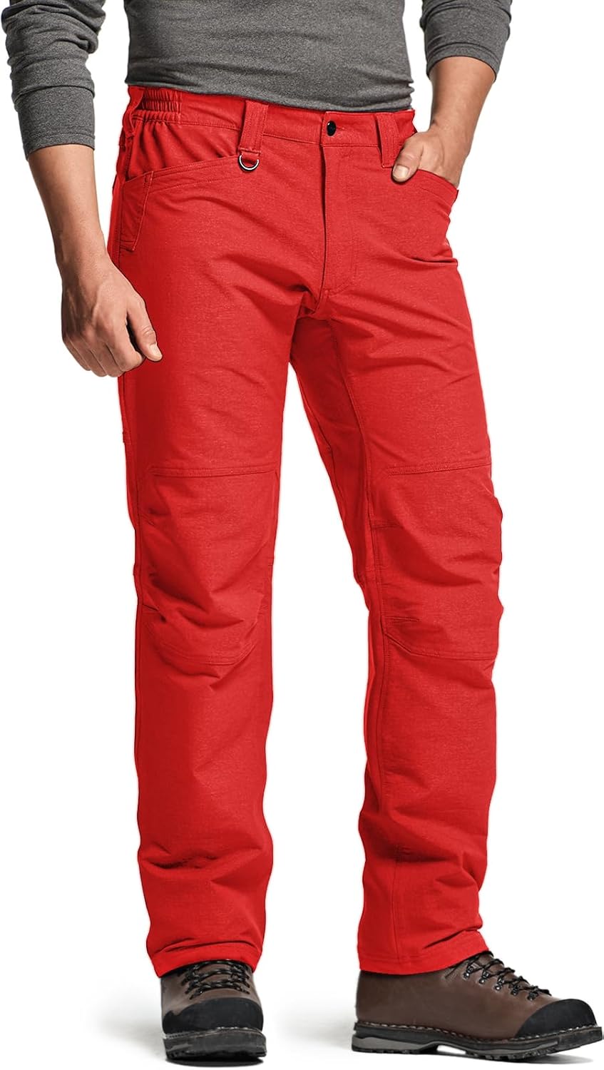 CQR Mens Softshell Fleece Lined Winter Hiking Pants Review