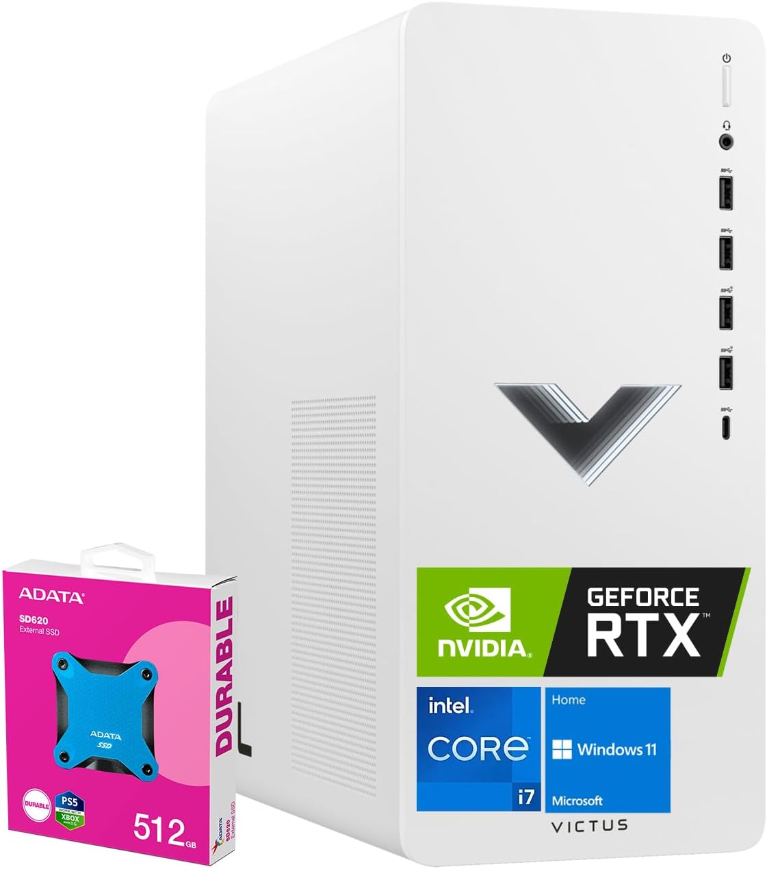 HP Victus 15L i7 RTX 4060 Gaming Desktop - Ultimate Power & Performance!