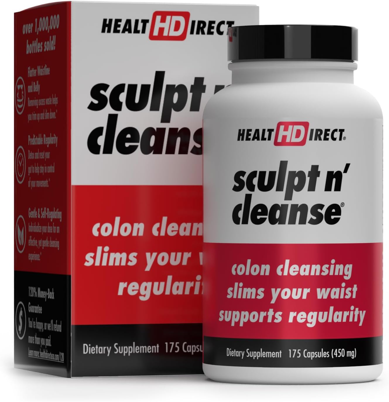 Sculpt n' Cleanse Herbal Colon Cleanse for Digestive Health