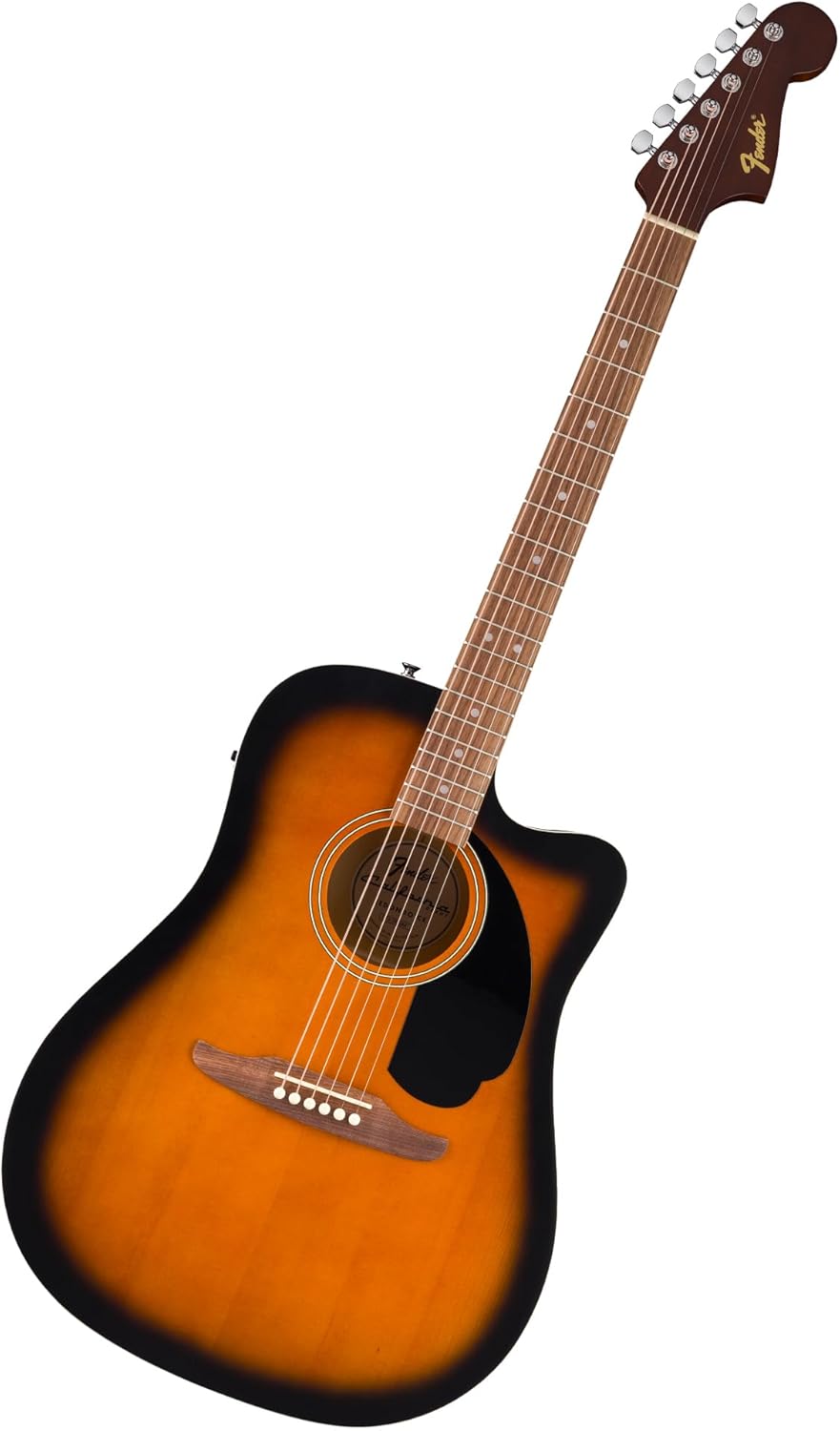 Fender California Debut Redondo CE Acoustic Guitar for Beginners