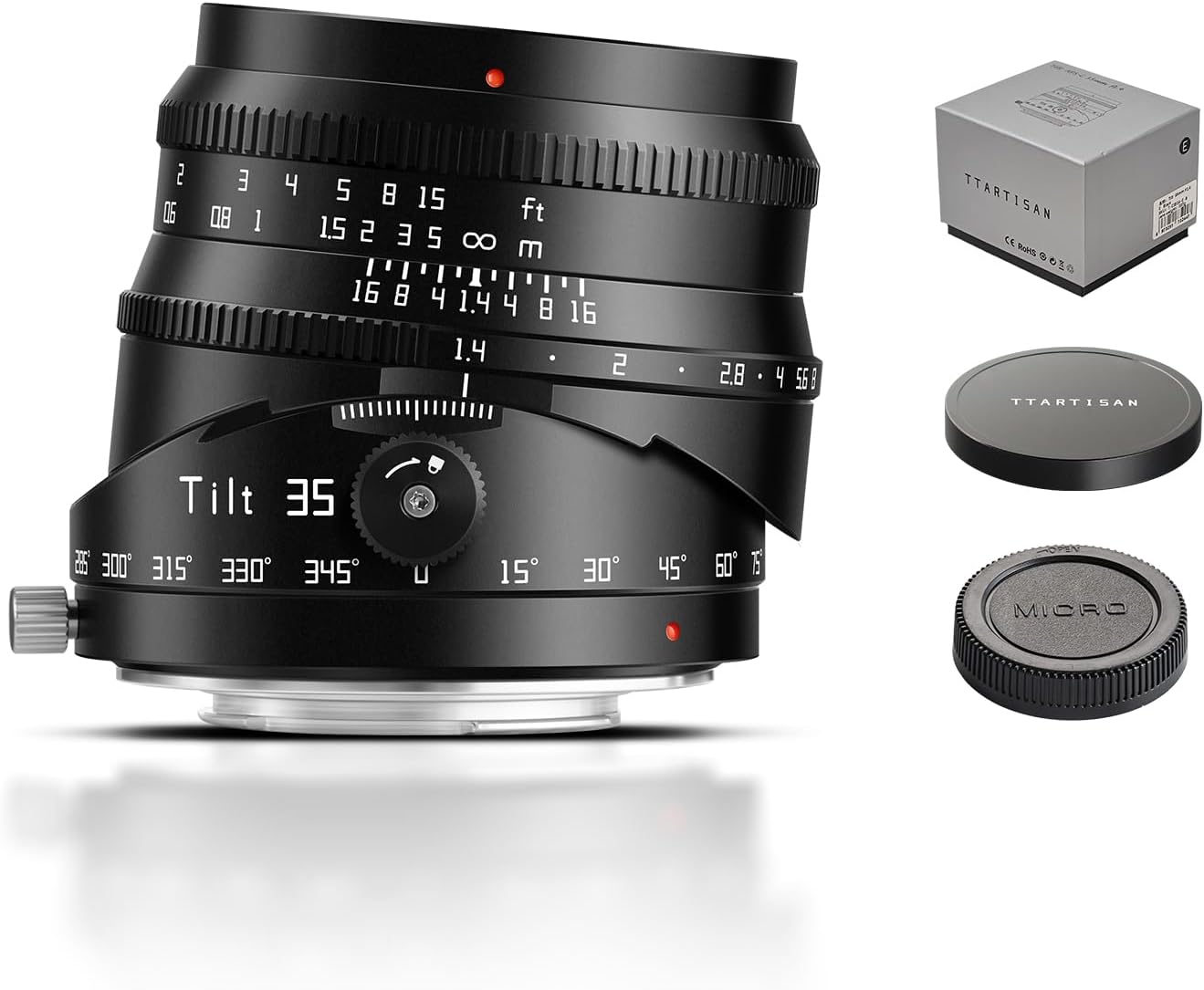 TTArtisan 35mm f1.4 Tilt Lens for M43 Mount Photography