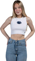 HYPE AND VICE Cut-Off Tank Top for Women - Game Day Ready