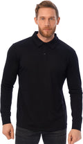Merino Wool Polo Shirt Men - 100% Superfine Merino Polo