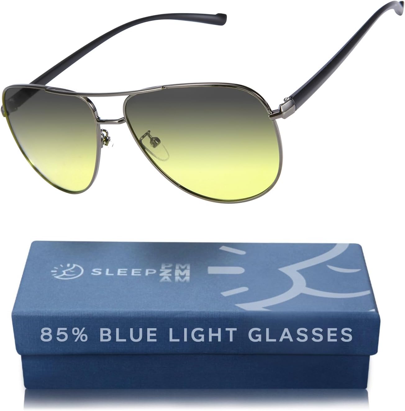 Blue Light Blocking Glasses for Better Sleep and Eye Protection