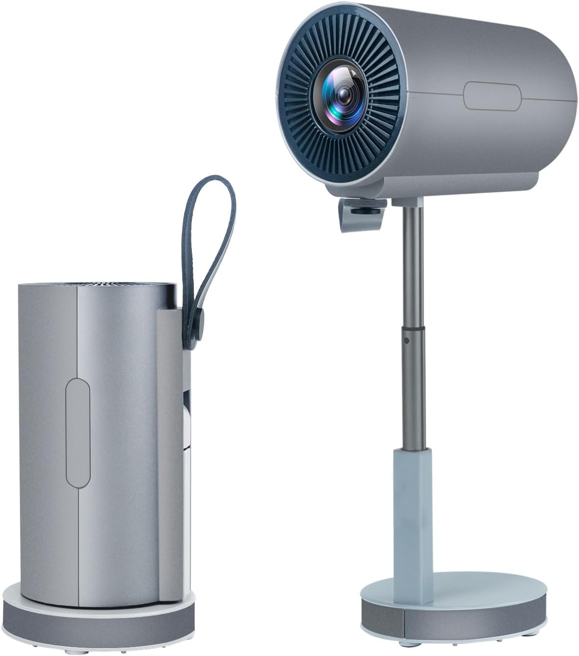 Yidedraw Mini Projector: 1080P, WiFi, Bluetooth, Portable & Smart - Ultimate Home Entertainment
