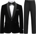 Boys Velvet Suits Slim Fit Tuxedo by KikiLand for Events