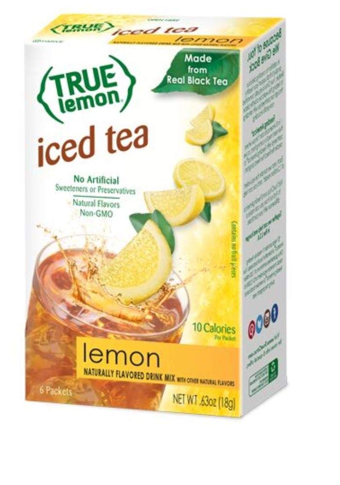 True Lemon Iced Tea 12 Pack - Delicious Real Fruit Flavor